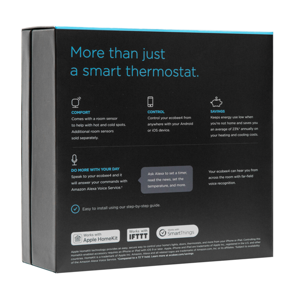 ecobee4 WiFi Thermostat image 418653503532