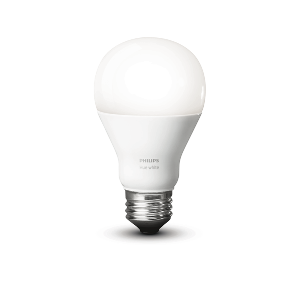 Philips Hue White A19 Single Bulb image 418596651052