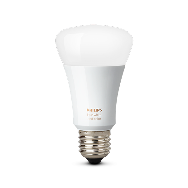 Philips Hue White and Color Ambiance A19 Single Bulb image 418593144876