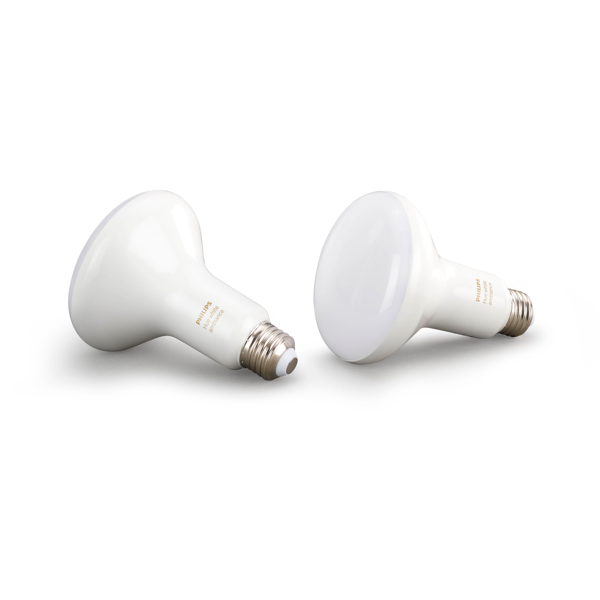 Philips Hue White Ambiance BR30 Flood Light 2-pack image 418589704236