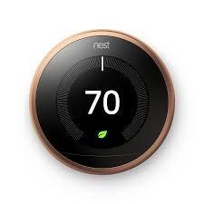 3rd Gen Nest Learning Thermostat - Copper image 418648948780