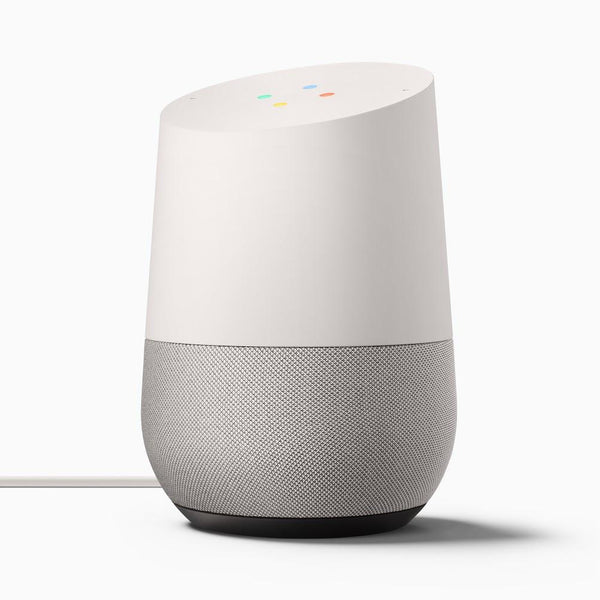 Google Home voice-activated speaker with Google Assistant - front view